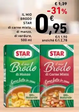 Spazio Conad Il mio brodo STAR offerta