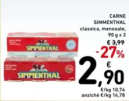Spazio Conad Carne SIMMENTHAL offerta