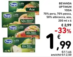 Spazio Conad Bevanda optimum YOGA offerta