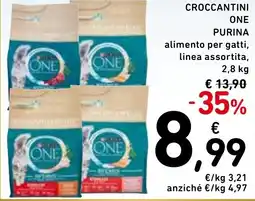 Spazio Conad Croccantini ONE PURINA offerta