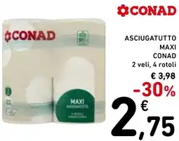 Spazio Conad Asciugatutto maxi CONAD offerta