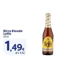 Sigma Birra Blonde Leffe offerta