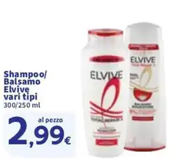 Sigma Shampoo/ Balsamo Elvive vari tipi offerta