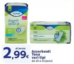 Sigma Assorbenti Tena vari tipi offerta