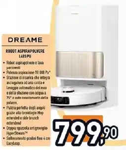 Unieuro DREAME ROBOT ASPIRAPOLVERE 140SPU offerta