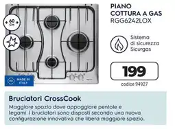 Trony Electrolux PIANO COTTURA A GAS RGG6242LOX offerta