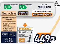 Unieuro Electroline CONDIZIONATORE MONOSPLIT MDCE093AB4 offerta