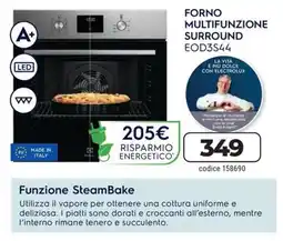 Trony Electrolux FORNO MULTIFUNZIONE SURROUND EOD3S44 offerta