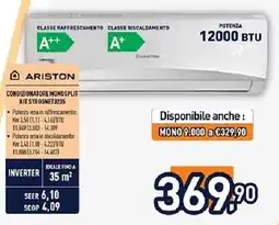 Unieuro ARISTON CONDIZIONATORE MONOSPLIT KIT SYROSNET3235 offerta