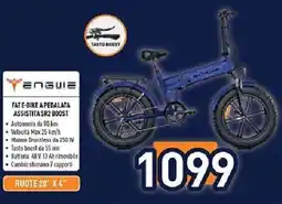 Unieuro FAT E-BIKE A PEDALATA ASSISTITA SR2 BOOST offerta