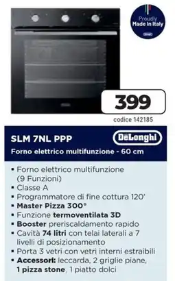 Trony DeLonghi Forno elettrico multifunzione - 60 cm SLM 7NL PPP offerta