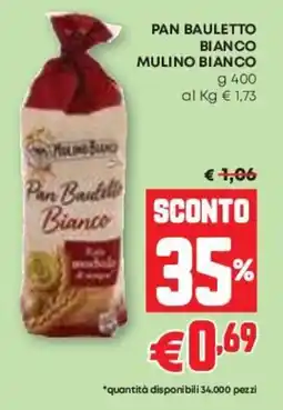 Pam Pan bauletto bianco MULINO BIANCO offerta