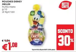 Pam Pouches disney MELLIN offerta