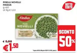 Pam Piselli novelli FINDUS offerta