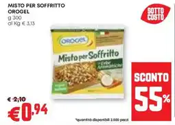 Pam Misto per soffritto OROGEL offerta