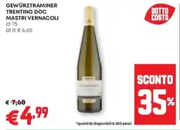 Pam Gewürztraminer trentino doc mastri vernacoli offerta