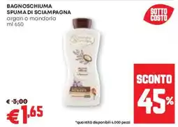 Pam Bagnoschiuma SPUMA DI SCIAMPAGNA offerta