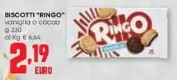 Pam BISCOTTI "RINGO" vaniglia o cacao offerta