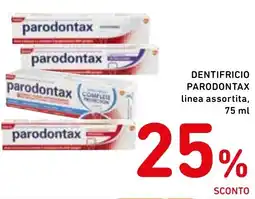 Spazio Conad Dentifricio PARODONTAX offerta