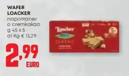 Pam WAFER LOACKER napolitaner o cremkakao offerta
