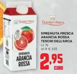 Pam Spremuta fresca arancia rossa TESORI DELL'ARCA offerta