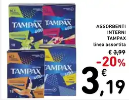 Spazio Conad Assorbenti interni TAMPAX offerta