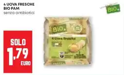 Pam 4 uova fresche bio PAM offerta