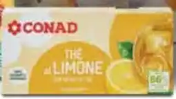 Spazio Conad THÈ CONAD al limone, offerta