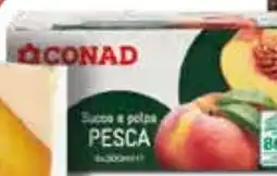 Spazio Conad Succo e polpa CONAD pera, pesca, albicocca offerta