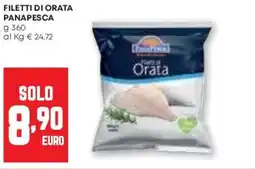 Pam Filetti di orata PANAPESCA offerta