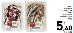 Spazio Conad Alici marinate sapori&idee CONAD offerta