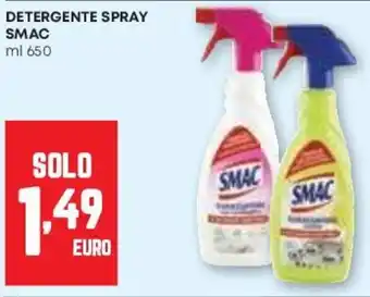 Pam Detergente spray SMAC offerta