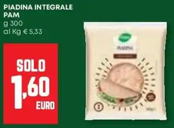Pam Piadina integrale PAM offerta