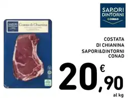 Spazio Conad Costata di chianina SAPORI&DINTORNI CONAD offerta