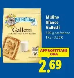 Lidl MULINO BIANCO Galletti offerta