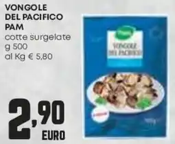 Pam Vongole del pacifico PAM offerta