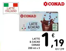 Spazio Conad Latte & cacao CONAD offerta