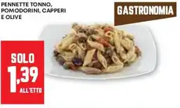 Pam Pennette tonno, pomodorini, capperi e olive offerta