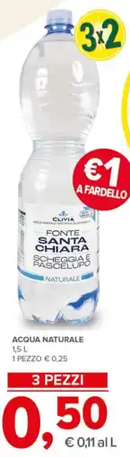 Todis Acqua naturale CLIVIA offerta