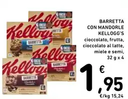 Spazio Conad Barretta con mandorle KELLOGG'S offerta