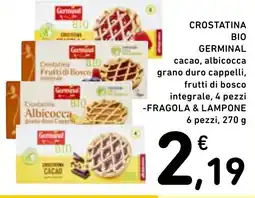 Spazio Conad Crostatina bio GERMINAL offerta
