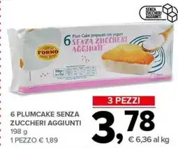 Todis 6 plumcake senza zuccheri aggiunti offerta