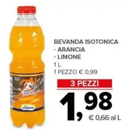 Todis Bevanda isotonica - arancia - limone offerta