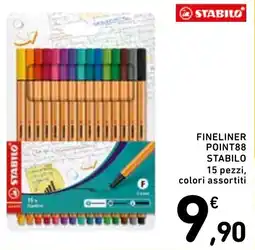 Spazio Conad Fineliner point88 STABILO offerta