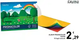 Spazio Conad Album prismacolor FAVINI offerta