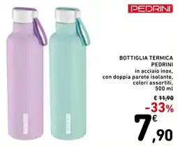 Spazio Conad Bottiglia termica PEDRINI offerta