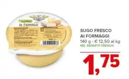 Todis Sugo fresco ai formaggi offerta