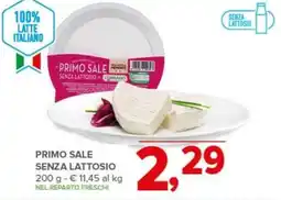 Todis Primo sale senza lattosio offerta