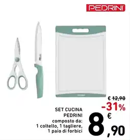 Spazio Conad Set cucina PEDRINI offerta