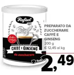 Todis Rafael Preparato da zuccherare caffè e ginseng caffe ginseng offerta